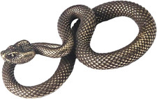 Bronze-Schlangenfigur