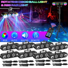 Led discokugel par - 8x,