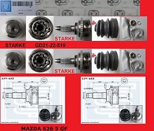 2 x GELENKSATZ ANTRIEBSWELLE