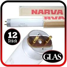 12 Stück Leuchtstofflampe 60cm Leuchtstoffröhre NARVA Röhre LS 18 Watt warmweiß