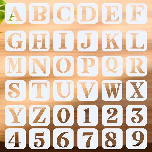 Buchstaben zahlen schablone - buchstaben,