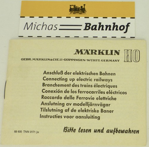 Märklin anschluß der - anschluß,