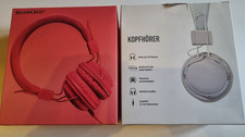 2 neue Kopfhörer On Ear Bügelkopfhörer kabelgebunden 3,5mm Headset