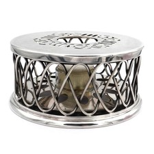 Echt Silber Stövchen mit