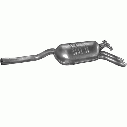 Endtopf auspuff für mercedes - auspuff,