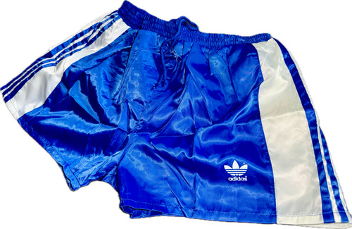 Vintage adidas glanzshorts - vintage, 80s