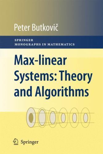 Max linear systems theory - :,