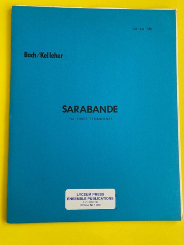 Sarabande bach arr - sarabande,, j.s.
