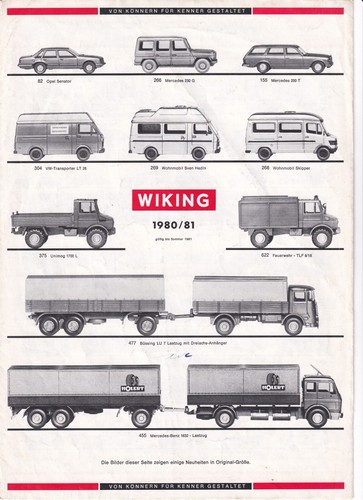 Wiking 1980 prospekt 6 - /,