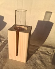 Vase für Einzelblume aus