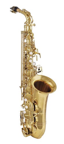 Altsaxophon goldlackiert