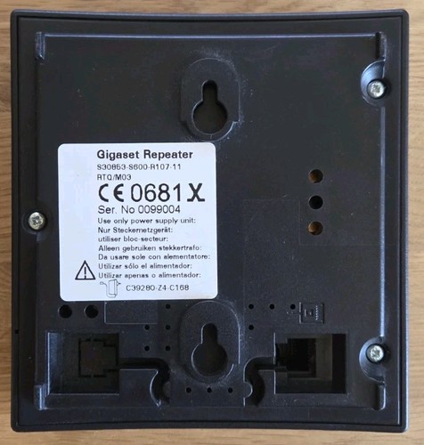 Gigaset dect repeater schwarz - repeater,