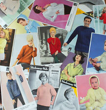 Schachenmayr Wolle Nomotta Strickanleitung Vintage Strickmuster 50er 60er 70er 