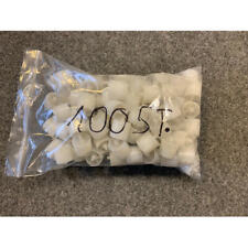 Röllchen für Durchlaufregal / Kommissionierregal / weiß 100 Stück