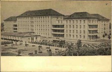 HEIDELBERG alter Heimatbeleg Postkarten-Format ~1938 Uni-Klinik Krankenhaus