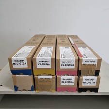 2 Sätze SHARP Toner MX-27GT Ya- Ma - Ca- ma  für SHARP MX-2300, MX-2700, OVP
