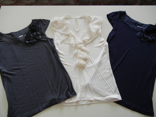 3er set damentops gr - ("h&m"),