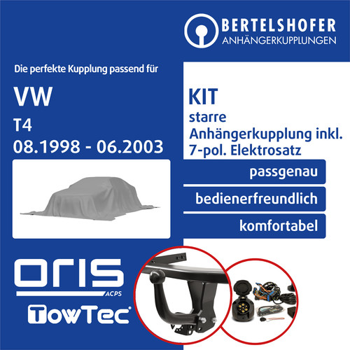 Für kasten bus - vw, t4