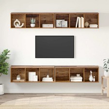 4-tlg. TV Wandschrank Schrank