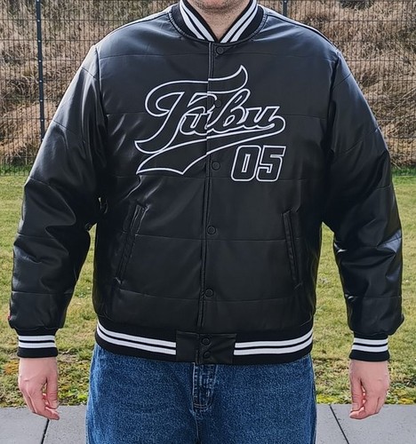 Fubu varsity leather jacket - varsity,