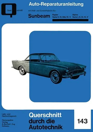 Sunbeam rapier alpine - rapier, /
