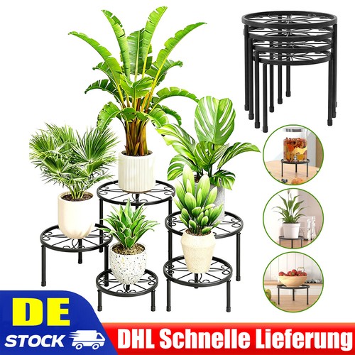 5er set blumenhocker metall - blumenhocker,