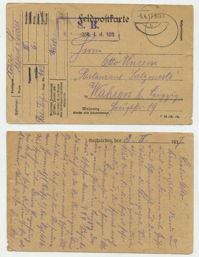 97425 feldpostkarte - 97425,