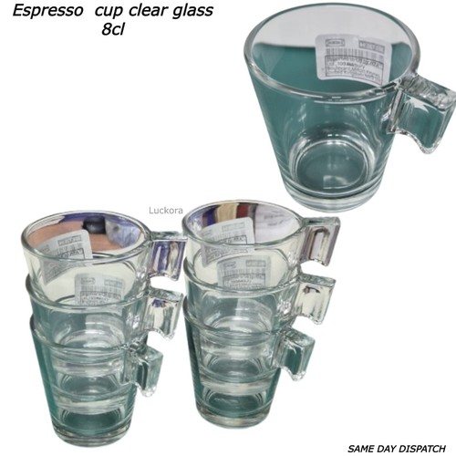 Espressotasse klarglas - espressotasse,