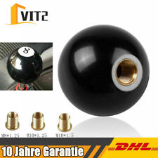 Shifter Schaltknauf Billardkugel 8 Ball Auto Bus Schalthebel M8 M10 Universal