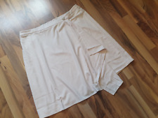 HEINE Eleganter Rock in Wickel-Optik puder 50 mit Schmuckknopf Dehnbund