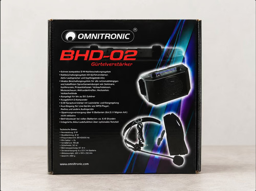 Gürtelverstärker omnitronic - gürtelverstärker,