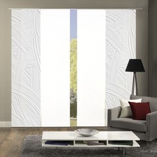 4er-Set Flächenvorhänge