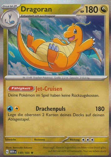 Dragoran 149 165 - holo, mew