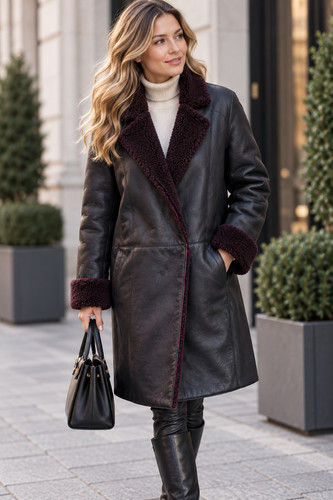 Marc cain lammfell shearling - marc,