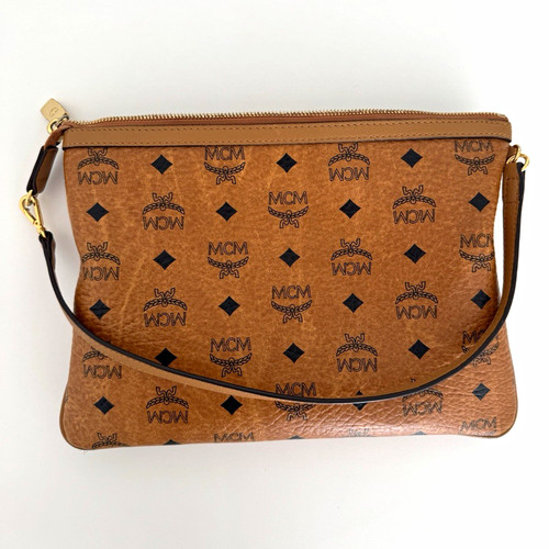 Mcm leder umhängetasche - leder,