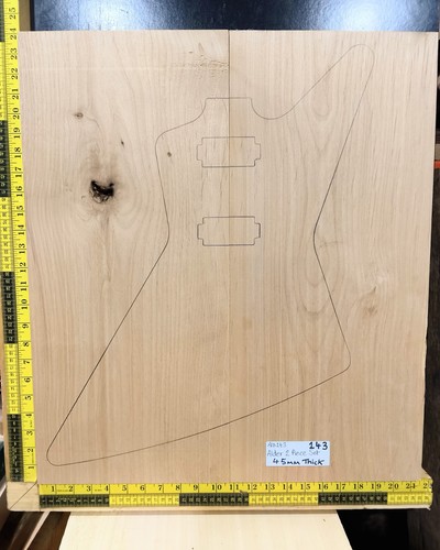 Rot erle gitarrenkörper - erle,