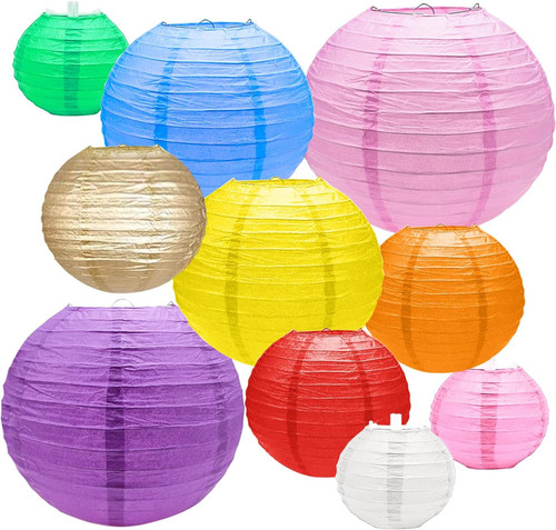 Lampions bunt - lampions,