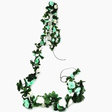 45Kopf Künstliche Hängepflanzen Rosen Kunstblumen Girlande Blatt Rebe Hochzeit