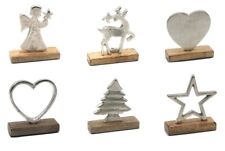 Deko Aufsteller Holz 9cm Herz