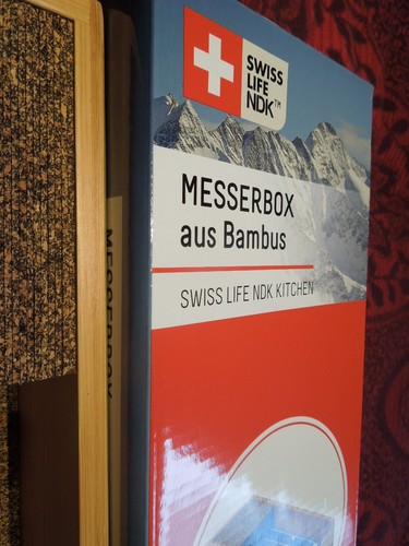 Messerbox bambus kork - bambus, für