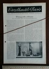 Stoffhaus Werner Lauterbach in Freiburg Schaufenster Puppe Dekoration   19-1951