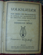 Uraltes Liederbuch /