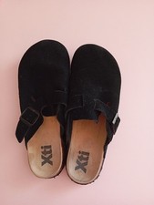 Mules Xti, schwarz, gebraucht