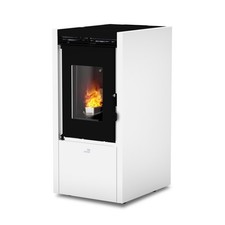 Pelletofen COINTRA GARDA Modulierend 6,8 kW aus Stahl und Gusseisen