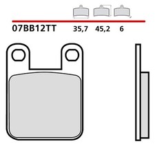 BREMBO FRONT BRAKE PAD KIT