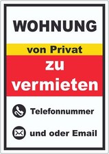 Wohnung vermieten von - zu,
