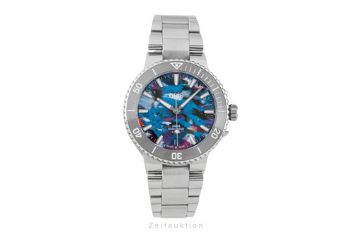 Oris aquis date upcycle - upcycle, stahl