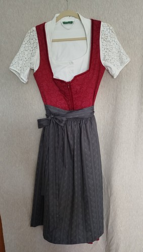 Dirndl mit bluse gamsbock - bluse, "gamsbock"