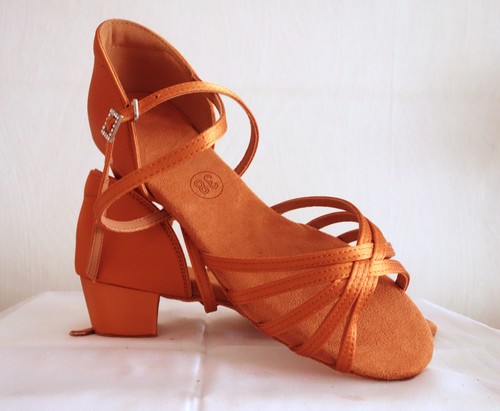 Tanzschuhe goldbraun neu - tanzschuhe,