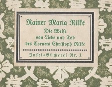 Insel Bücherei 1 Rainer Maria
